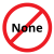 NONE 